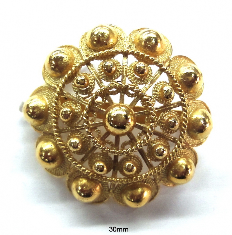 Broche filigrana charra